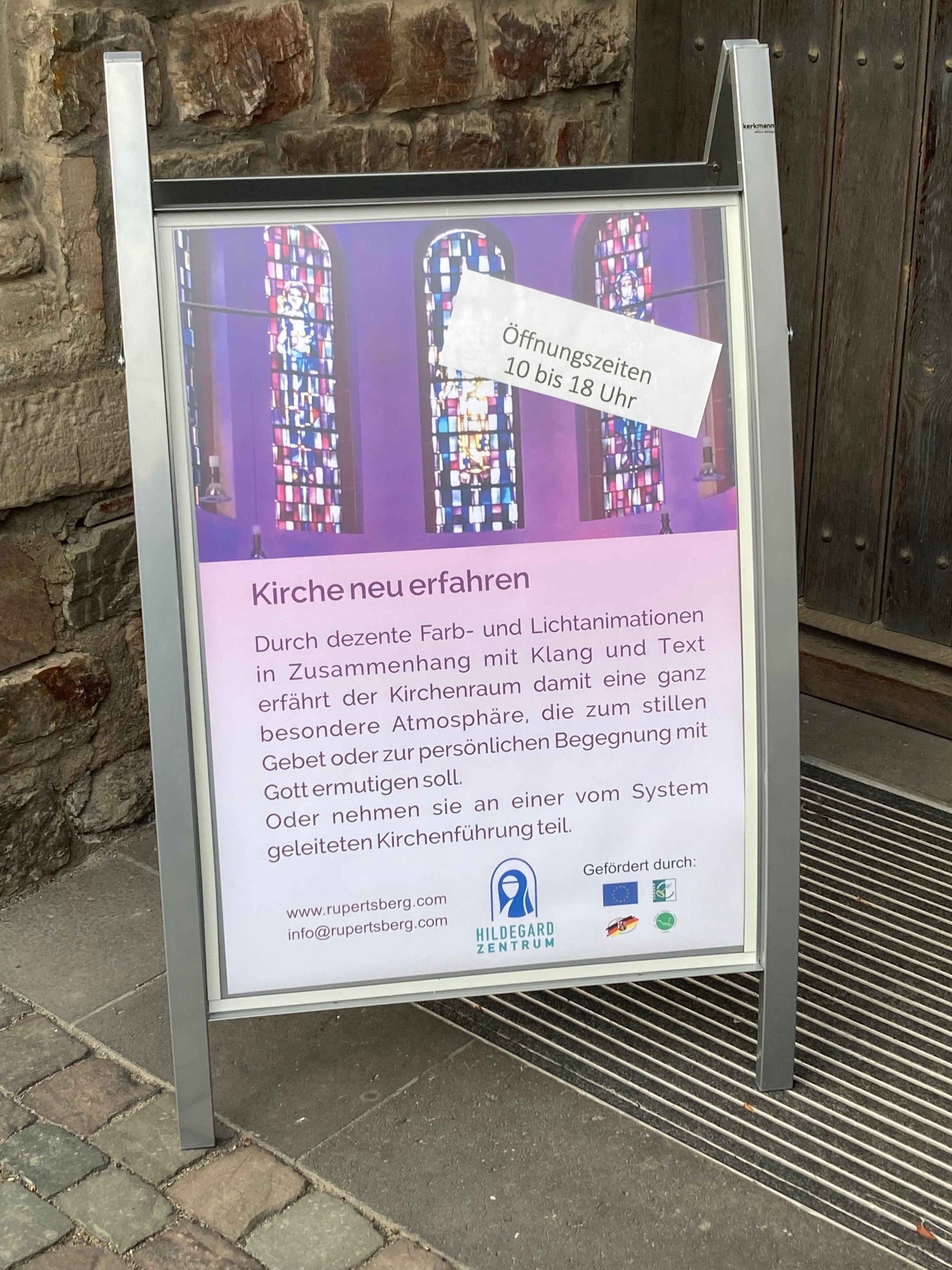 Öffnungszeiten Hildegardzentrum