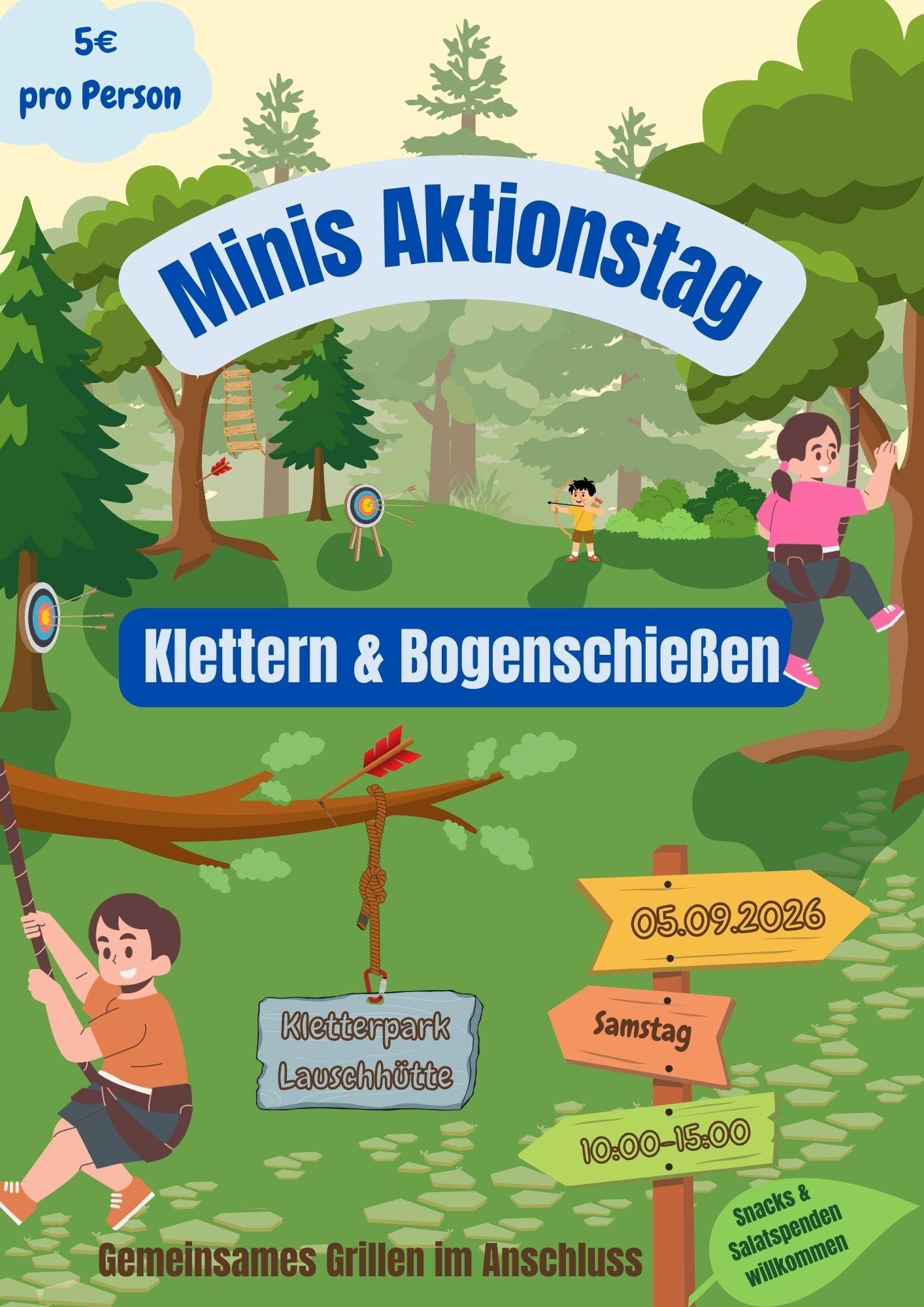 Aktionstag Klettern - Flyer 2026