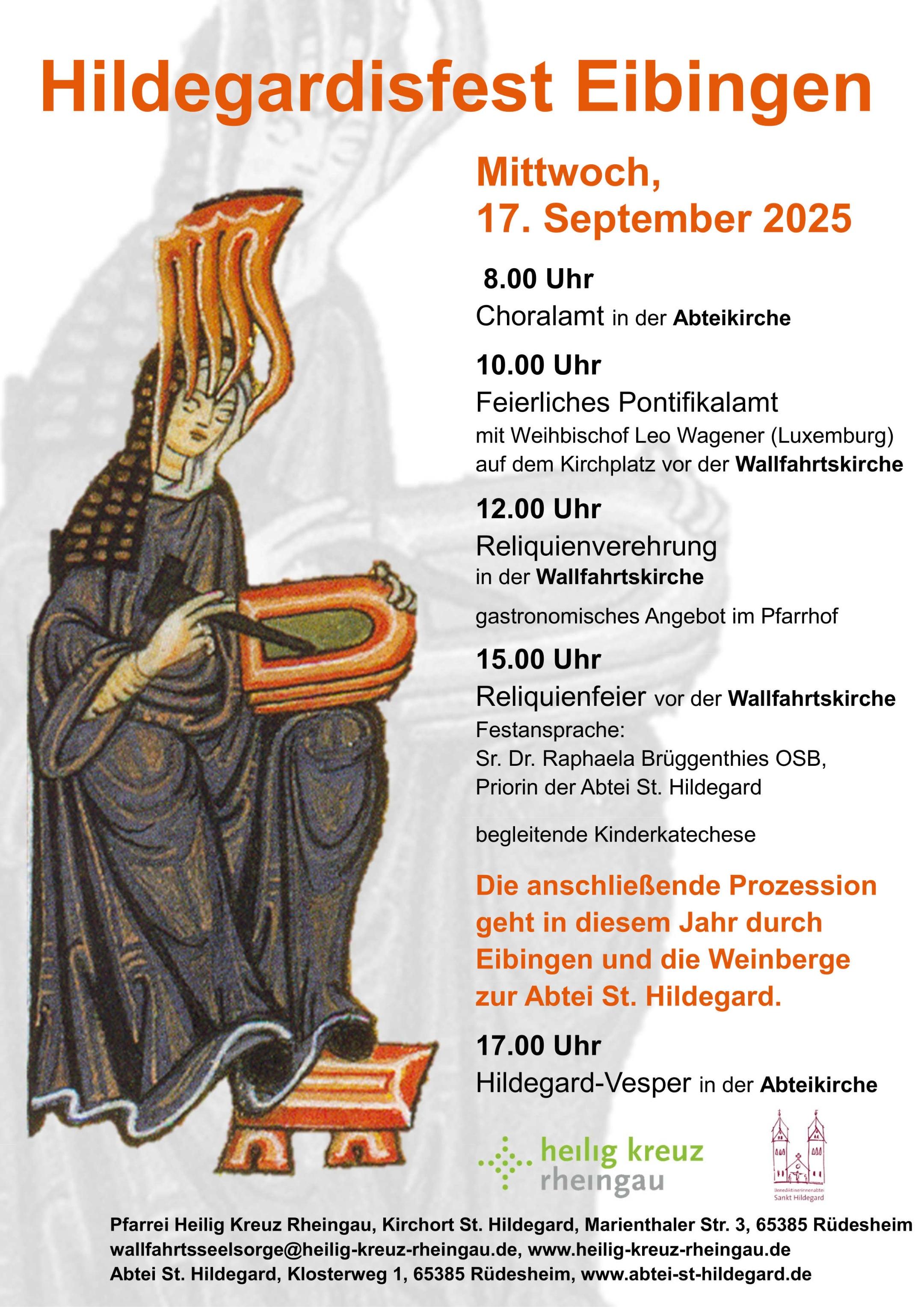 Hildegardisfest Eibingen 2025
