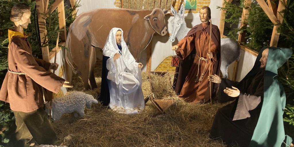 Leere Bingerbrücker Krippe